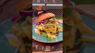 California Burrito Style Burger Recipe | Over The Fire Cooking by Derek Wolf