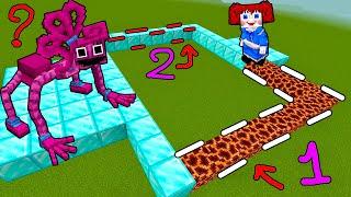 КАКОЙ ПУТЬ ВЫБЕРЕТ МАМА ДЛИННЫЕ НОГИ ? МАЙНКРАФТ Поппи Плейтайм Poppy Playtime Minecraft