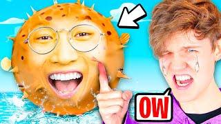 Unlocking The NEW PUFFERFISH In I AM FISH!? (NOOB vs PRO vs HACKER!)