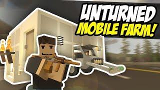 MOBILE BERRY FARM - Unturned Berry Dealer | Intense Shootout! (Custom Vehicle)