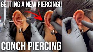 Getting A New Piercing!! ~ Conch Piercing Experience!