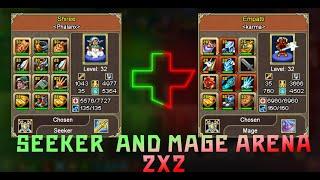 (Mage + Seeker) 2x2 Arena test server - Warspear Online