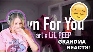 Grandma REACTS to Lil Peep x Coldhart - Down For You