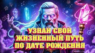 99% ПРОПУСКАЮТ ЭТО ВИДЕО️ УЗНАЙ СВОЙ ЖИЗНЕННЫЙ ПУТЬ ПО ДАТЕ РОЖДЕНИЯ