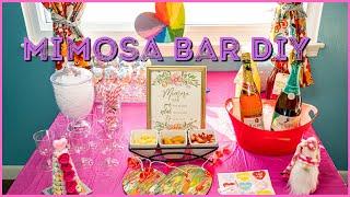 Mimosa Bar DIY