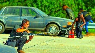 They Tied a Rope to The CARS to Kill 1,000 ZOMBIES - Movie Recap