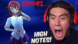 THIS IS HOW A REAL YANDERE GIRL TREATS SENPAI (Lost My Voice From Screaming) | Free Random Games