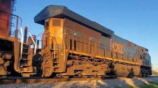 CPKC Csx Dpu Freight train heading Eastbound to Bensenville IL Railfaning September 30th 2024