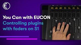 Control Plugins with Faders on the S1| You Can with EUCON