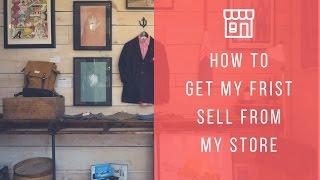How to get your first sale from your Etsy/online store --- Day 6