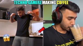 TECHNO GAMERZ MAKING COFFEE ️ || TECHNO GAMERZ GTA 5 || TECHNO GAMERZ || UJJWAL GAMER