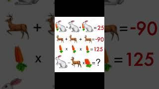 Only genius can guess the right answer #ammad #riddle #IQ #intelligent #answer #rabbit #carrot