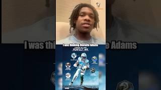 Jameson Williams builds his perfect WR 