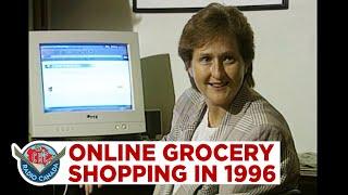 Grocery shopping on the internet, in 1996