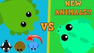 MOPE.IO UPDATE - ALL NEW OCEAN ANIMALS!! // Kraken VS Dragon // PLUS Orca, Swordfish, Pufferfish