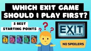 Which EXIT THE GAME should I play first? | My five recommendations for new players | NO SPOILERS