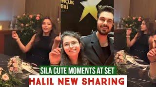 Sila Turkoglu Cute Moments at Set !Halil Ibrahim Ceyhan New Sharing