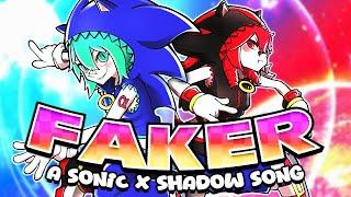 【FAKER】A Sonic X Shadow Song | Ft. Miku & Teto