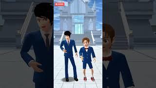 Taiga & Yuta's Fury With Rina & Mio  #sakuraschoolsimulator #sakura #cartoon #sss #shorts