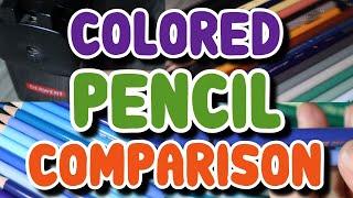 Colored Pencil Comparison | Luminance VS Polychromos VS Prismacolor