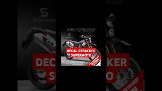 DECAL DTRACKER SUPERMOTO #dtracker #youtubeshorts #love #trendingshorts #cover #viralvideo #shorts