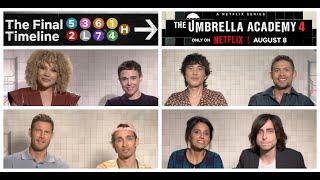 The Umbrella Academy Season 4 cast interviews and what each's actor's favorite scene