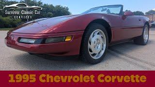 1995 Chevrolet Corvette for sale Survivor Classic Cars Chicago #0024-CHI
