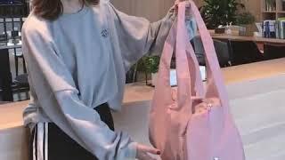 WELLVO   nylon  Yoga Mat  Lightweight Women gym Bag