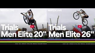 Live - Men Elite 20" and 26" Trials Final | 2024 UCI Urban Cycling World Championships