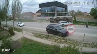 Жуткое ДТП в Крыму попало на видео