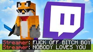 Teaching a TOXIC streamer a lesson. (Minecraft Bedrock)