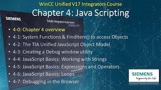 WinCC Unified v17 # 9:  Unified JavaScripting Overview - Learn Javascript! ‍  #WinCCGURU