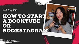 How To Start a Booktube or Bookstagram  Q&A ft. @Nahomy’sLibrary (equipment, content, tips + more!)