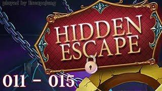 Hidden Escape 011 - 015 walkthrough