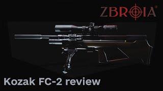 NEW PCP rifle KOZAK FC-2 review (UA subtitles)