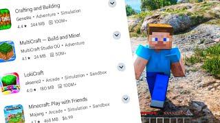 Top best mobile New Games like minecraft for android 2024|copy games minecraft #minecraftlikegame