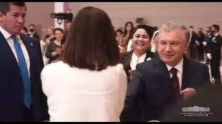 Shavkat Mirziyoyev qo‘riqchilar ko‘rishishga ruxsat bermagan qizni o‘tkazib yuborishni buyurdi