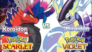 Pokémon Scarlet & Violet - Koraidon and Miraidon Battle Music (HQ)