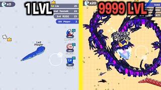 MAX LEVEL in Snake Clash! Game