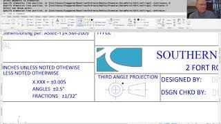 Creating a title block in AutoCAD