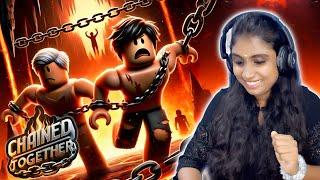 CHAINED TOGETHER in ROBLOX - Trying to escape from world biggest volcano  | Jeni Gaming 2.0