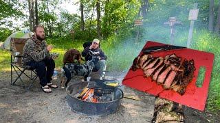 3 Days Camping, Cooking & Fishing on a Island!