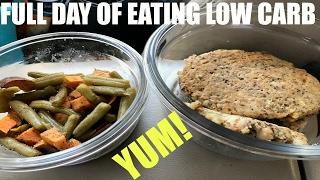 Full Day of Eating Low Carb