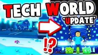 *HOW TO* UNLOCK Tech World UPDATE in PET SIM X | Pet Sim X Update! #shorts
