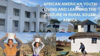 African American youth living and learning culture in rural South Africa