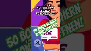 Verdiene 50€ nur fürs Bankkonto eröffnen! 