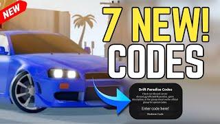 ️OCTOBER️ WORKING CODES FOR DRIFT PARADISE IN 2024 | ROBLOX DRIFT PARADISE NEW CODES