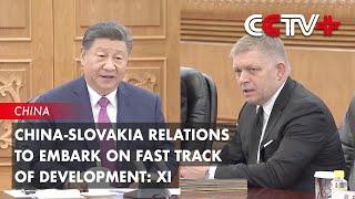 China-Slovakia Relations to Embark on Fast Track of Development: Xi