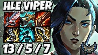 Caitlyn vs Jinx ADC [ HLE Viper ] Rank #2 Korea Challenger 14.18 