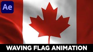 Waving Flag Animation in After Effects - No Plugins Required